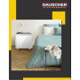 Холодильник DAUSCHER DRF-43FD5916GR + Холодильник DAUSCHER DRF-100BL