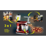 Кухонная машина DAUSCHER DKP-6513SM-TURBO+Кофемашина DAUSCHER DCM-1555LX