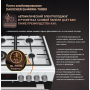 Комплект плита комбинированная DAUSCHER E9416LX + вытяжка DAUSCHER DCH-1590IX