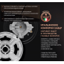 Комплект плита комбинированная DAUSCHER E9416LX + вытяжка DAUSCHER DCH-1590IX