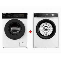 DTD-1282WHW +Стиральная машина DAUSCHER WMD-1470WH