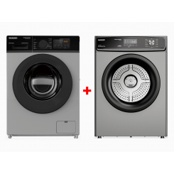 WMD-1480SS + Сушильная машина DAUSCHER DTD-1282DSW