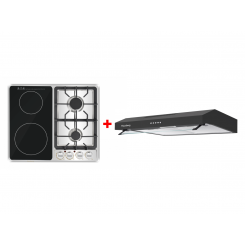 HB-4422BL + Вытяжка Hausberg HBCH-6000BL