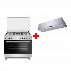 Комплект Плита DAUSCHER E9403LX + Вытяжка DAUSCHER DCH-9000BT
