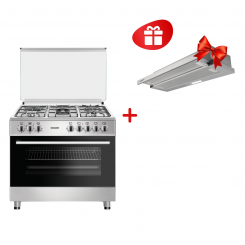 Комплект Плита DAUSCHER E9407 + Вытяжка DAUSCHER DCH-8900IXA