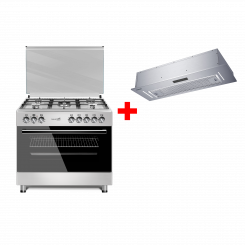 Комплект Плита DAUSCHER E9424LX + Вытяжка DAUSCHER DCH-9000BT