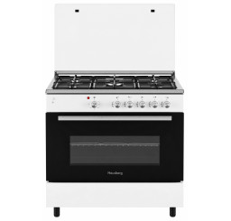 Плита комбинированная HAUSBERG EC-9104WH