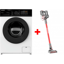 Стиральная машина DAUSCHER WMD-1265WH + Пылесос DAUSCHER DVC-3777