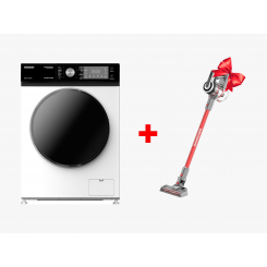 Стиральная машина DAUSCHER WMD-1485WH + Пылесос DAUSCHER DVC-3777