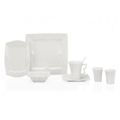 Фарфоровый набор посуды TАÇ-4047