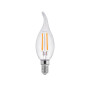 Лампа LED FILAMENT C37 8W  E14 4000К (нейтральный)